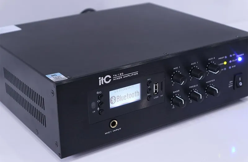 Mặt bên của Amply ITC TA 120