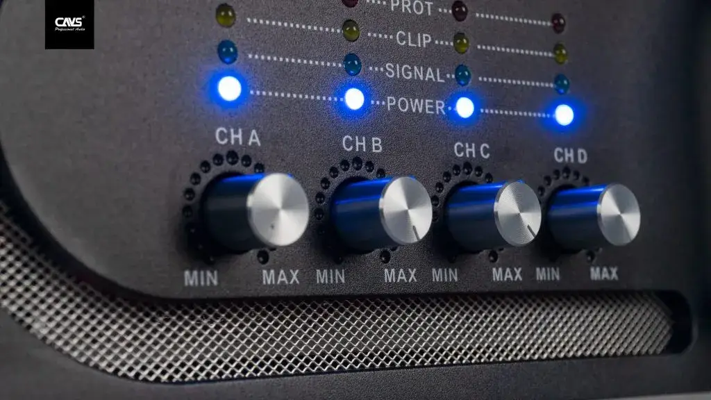 Hệ thống núm chỉnh của Cục đẩy công suất CAVS DF41000