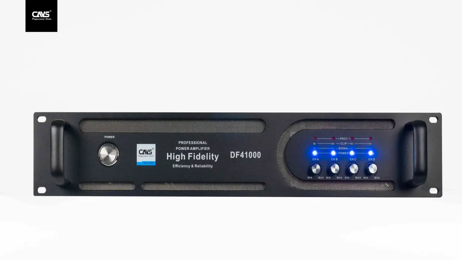 Mặt trước của Cục đẩy công suất CAVS DF41000