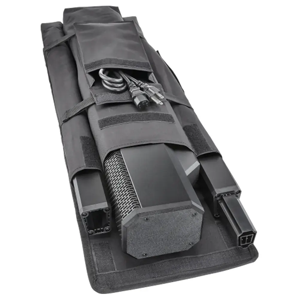 Loa cột Array Electro-Voice Evolve 30M được lắp vào túi đựng