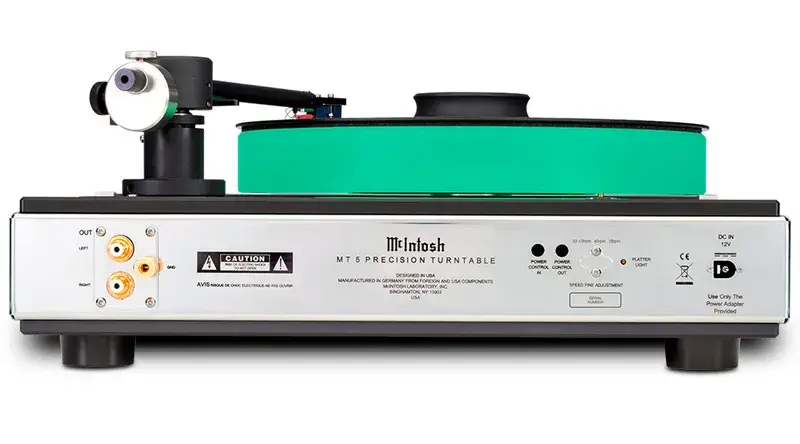 Mặt sau của Đầu đĩa than McIntosh MT5