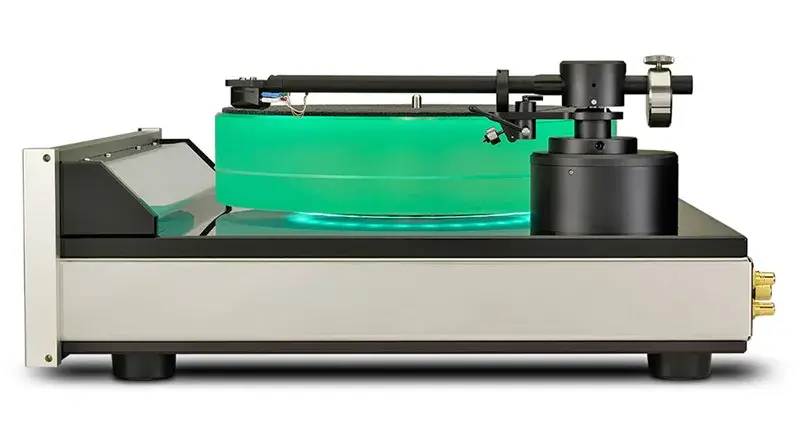 Mặt bên của Đầu đĩa than McIntosh MT10