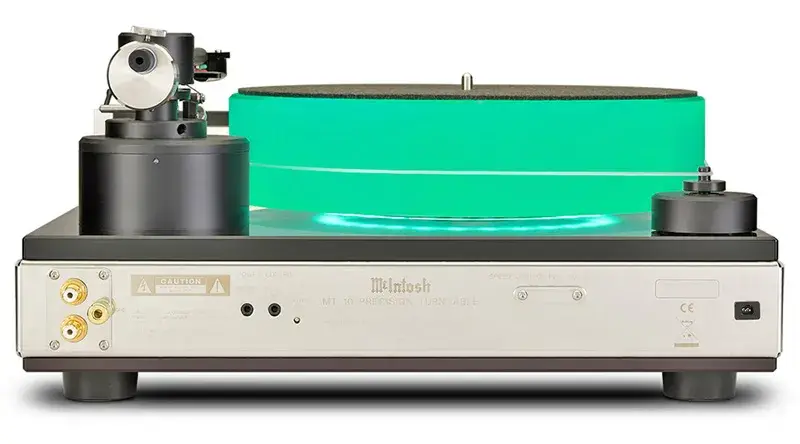 Mặt sau của Đầu đĩa than McIntosh MT10