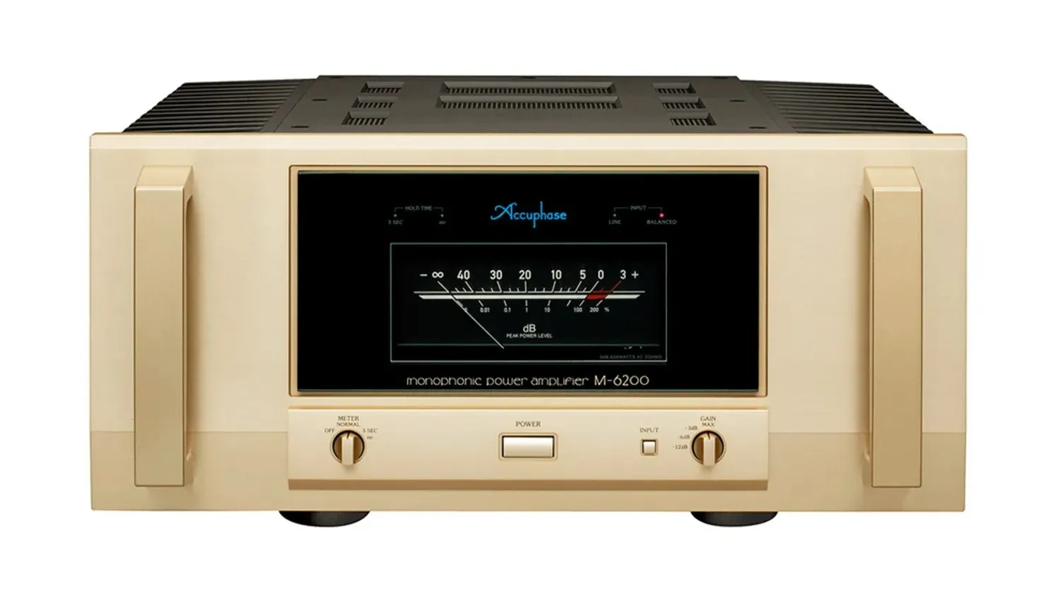 Mặt trước của Mono Power Amply ACCUPHASE M-6200