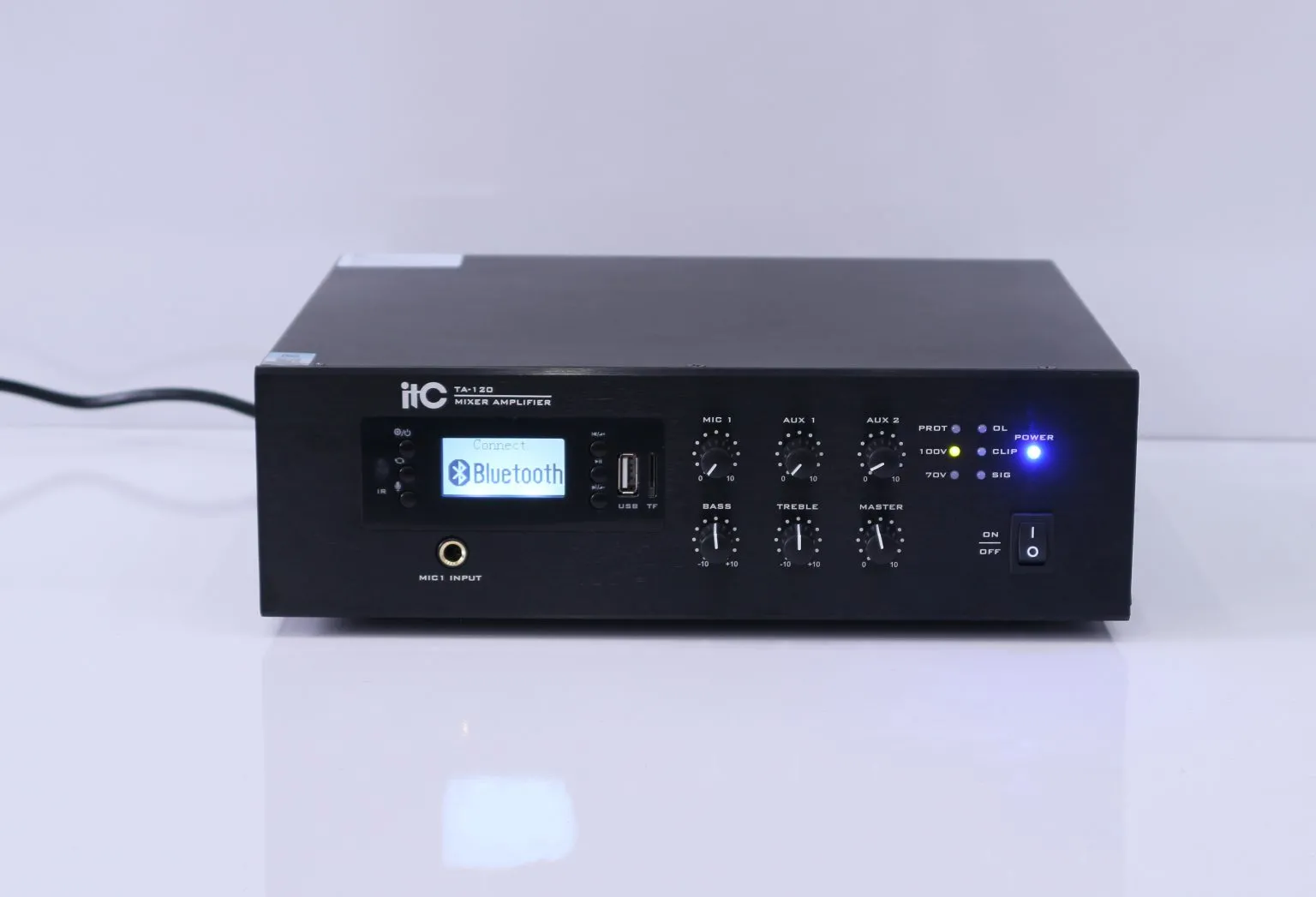 Mặt trước của Amply ITC TA 120