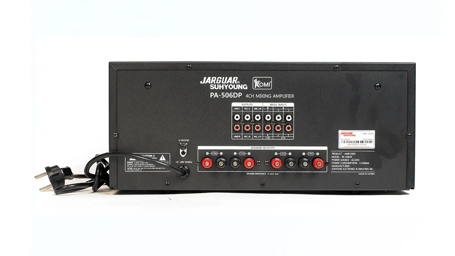 Ảnh sản phẩm Amply Jarguar PA 506DP 4