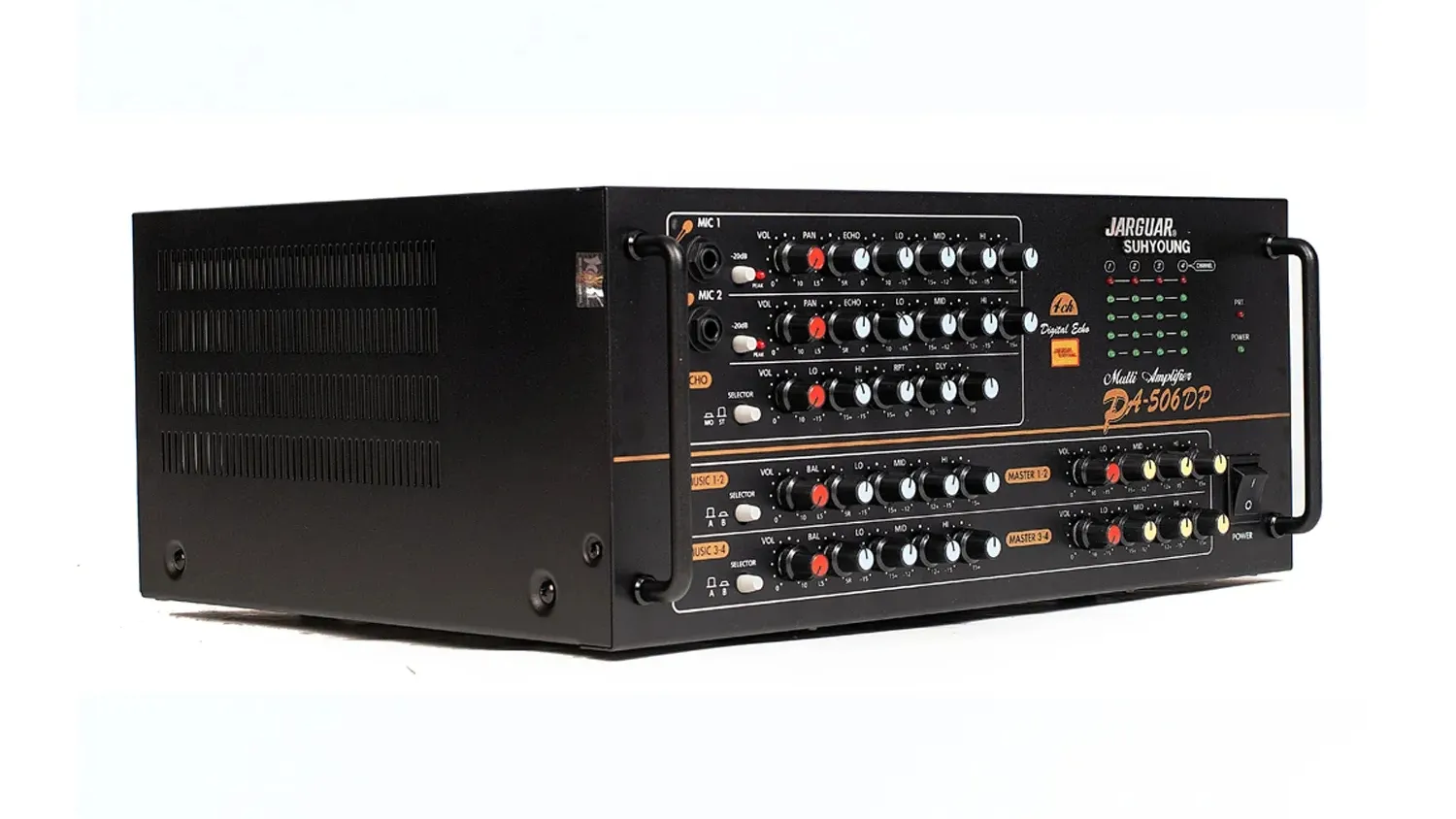 Amply Jarguar PA 506DP mặt nghiêng
