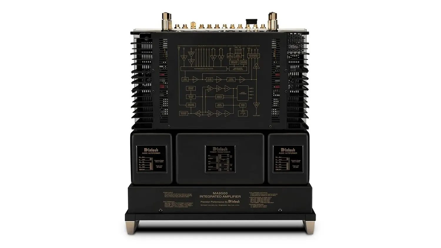 Mặt bên của AMPLY MCINTOSH MA9500