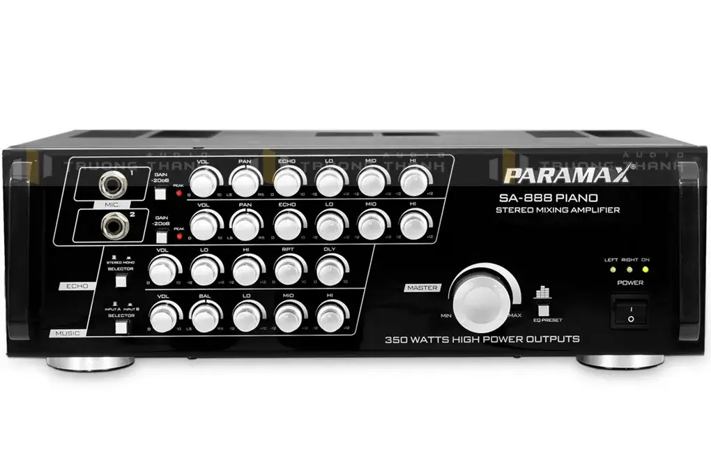 Amply Paramax SA-888 Piano New mặt trước