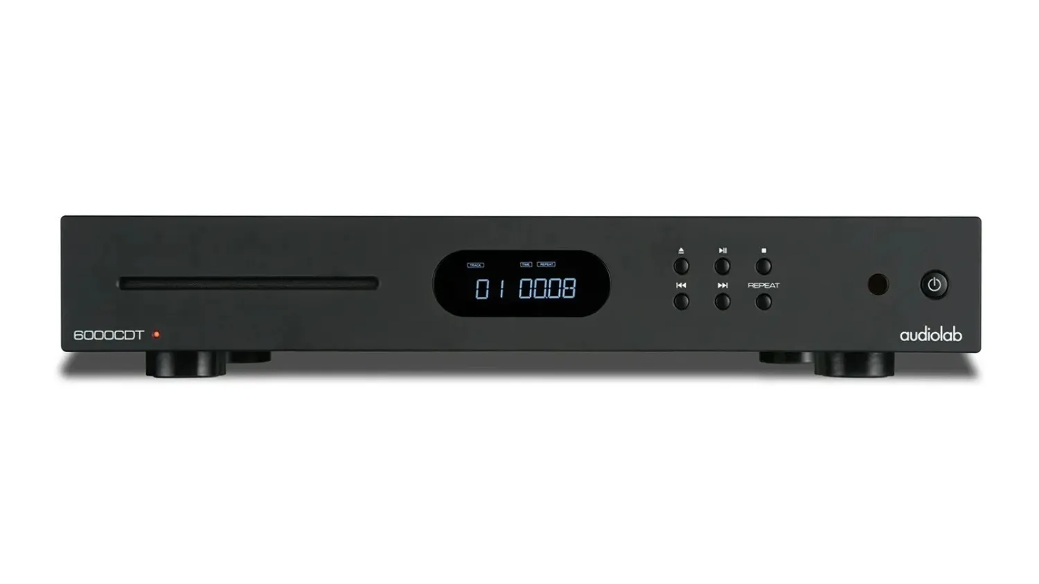 Mặt trước của Đầu CD Audiolab 6000CDT màu đen