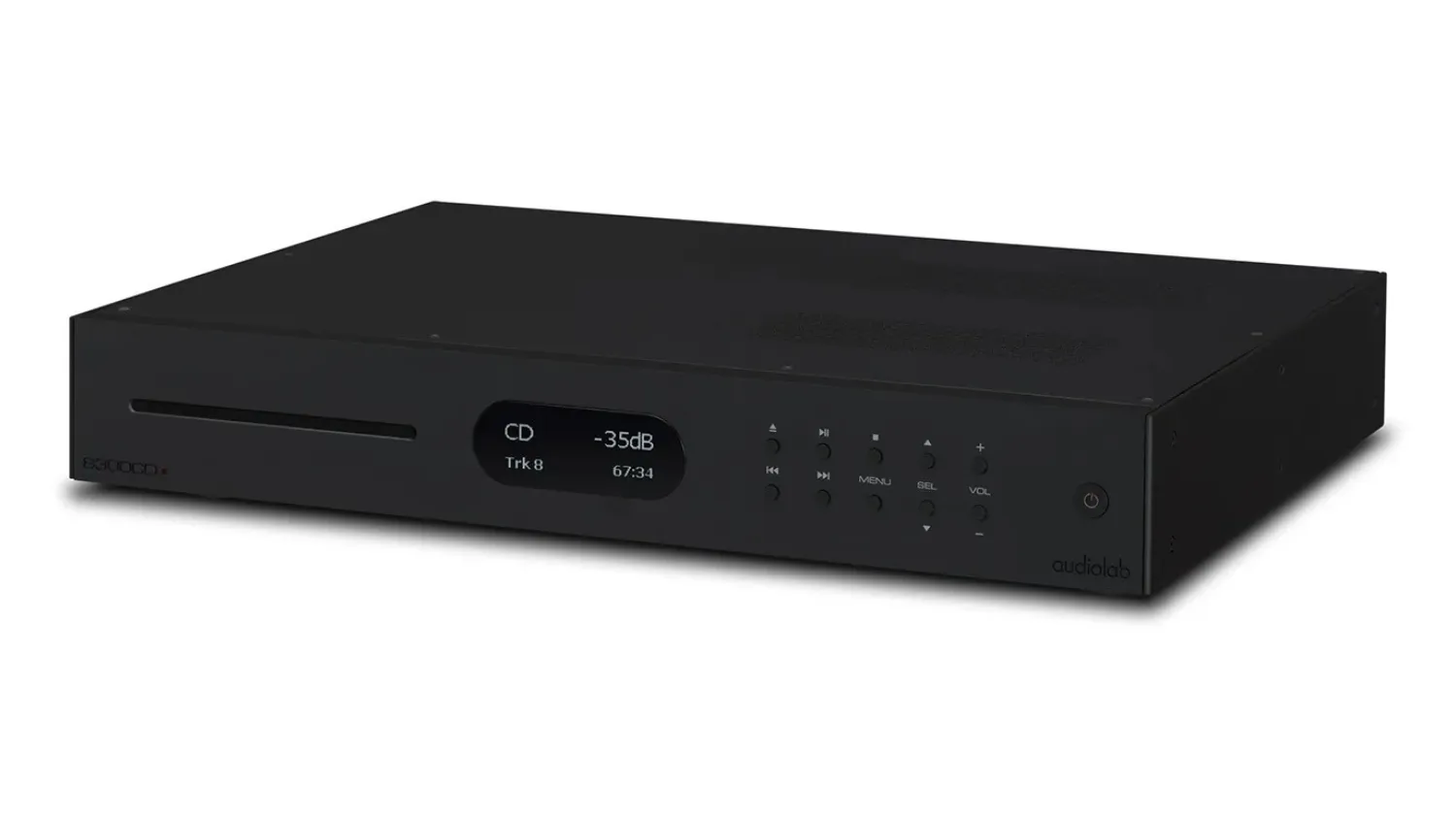 Mặt bên của Đầu CD Audiolab 8300CD màu đen
