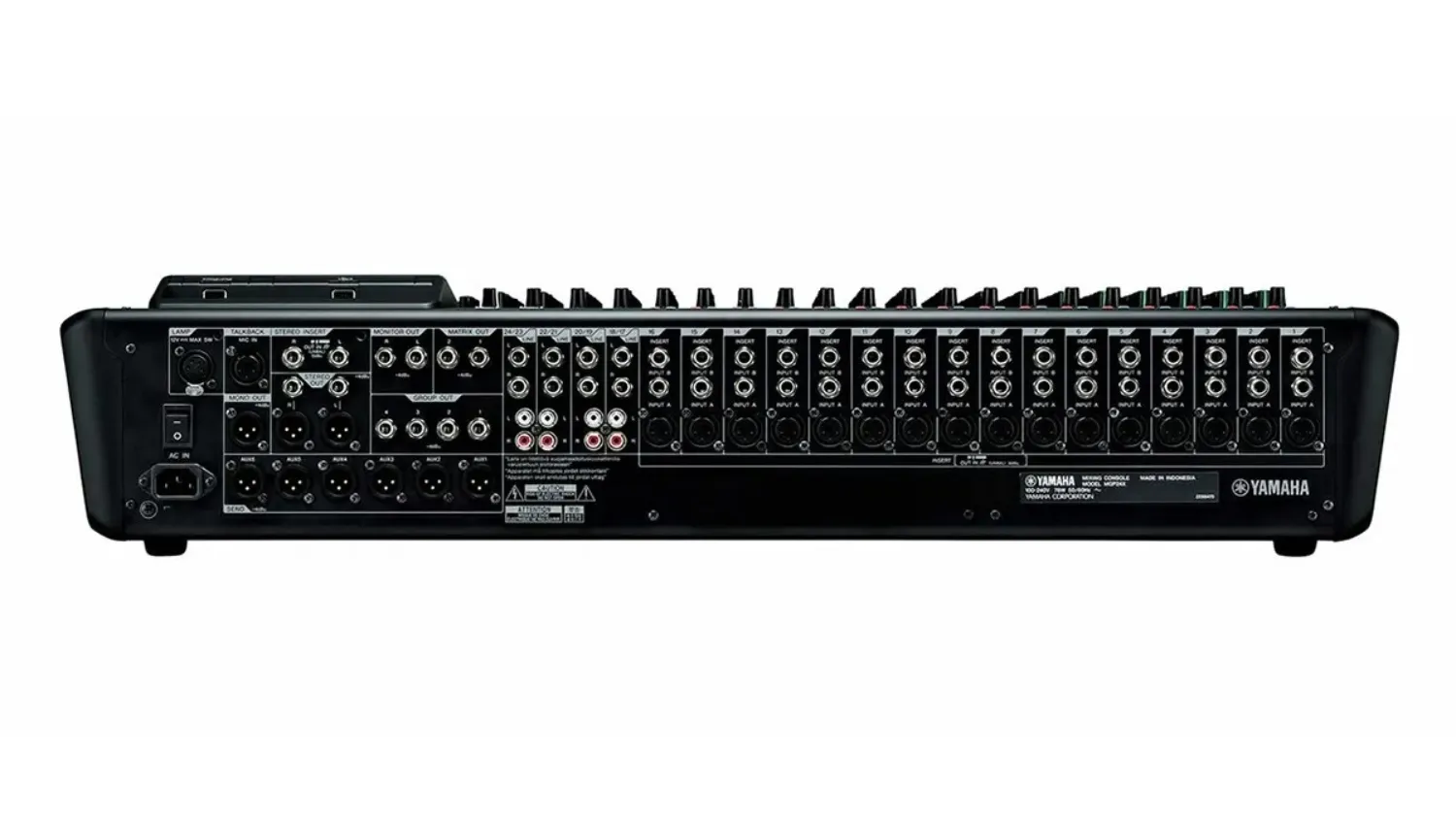 Mặt sau Bàn Mixer Yamaha MGP24X 24 Kênh 4