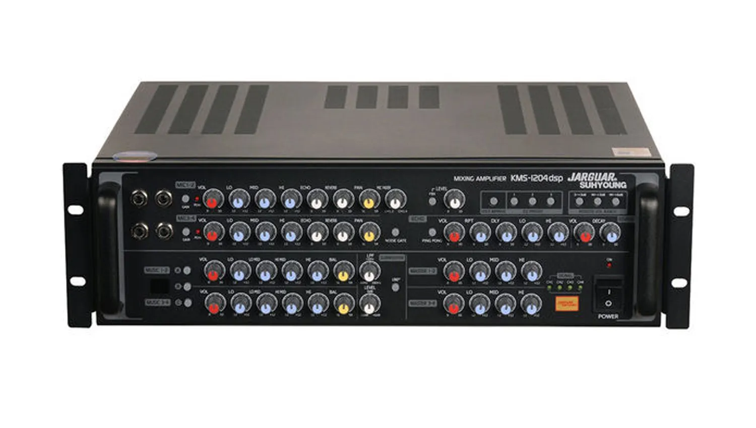 Amply Jarguar Suhyoung KMS-1204DSP mặt trước