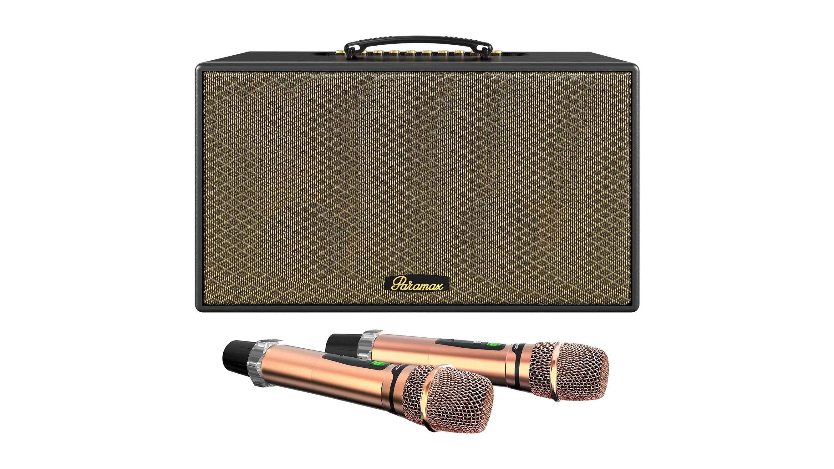 Loa Karaoke Di Động Paramax Aura xanh + micro