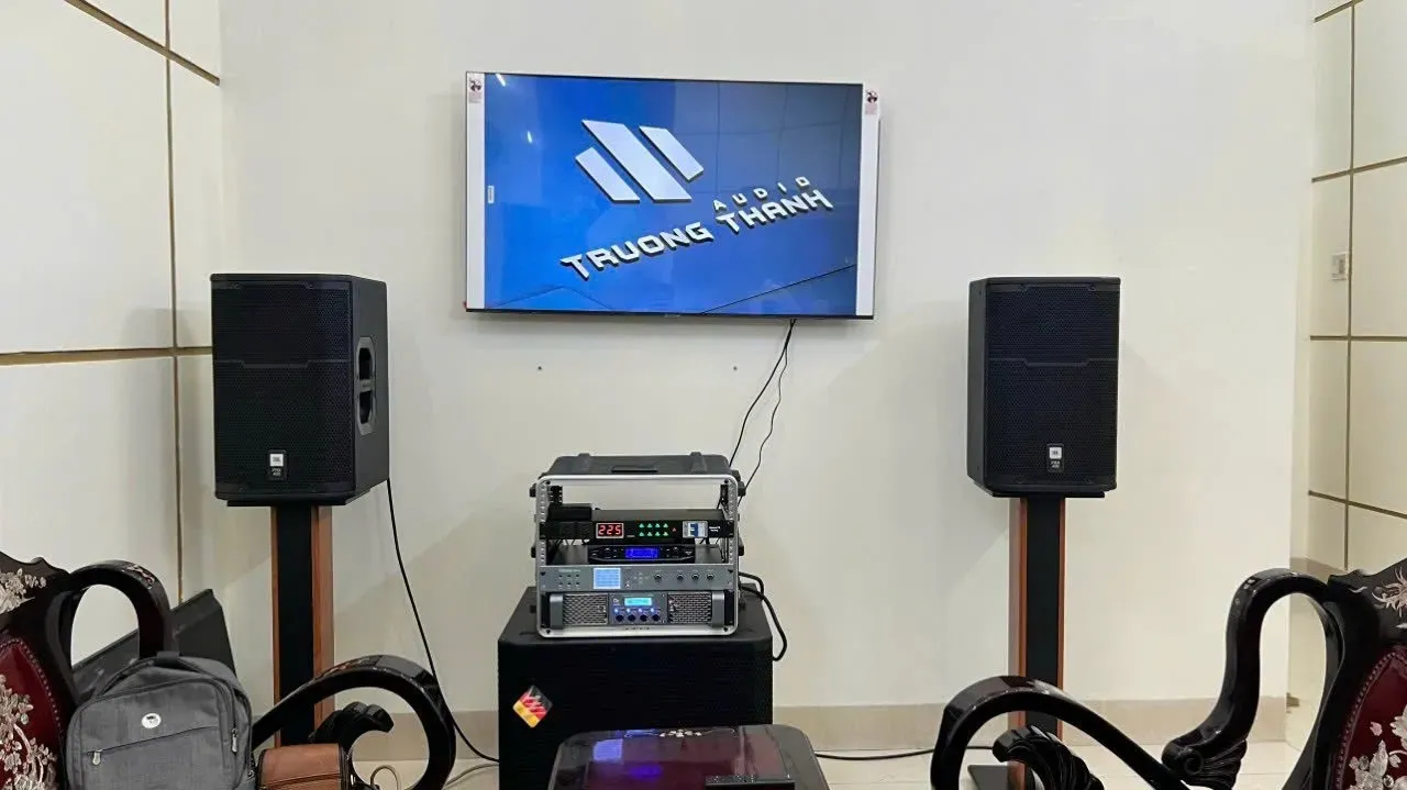 Lắp đặt dàn Loa JBL PRX 412M 4