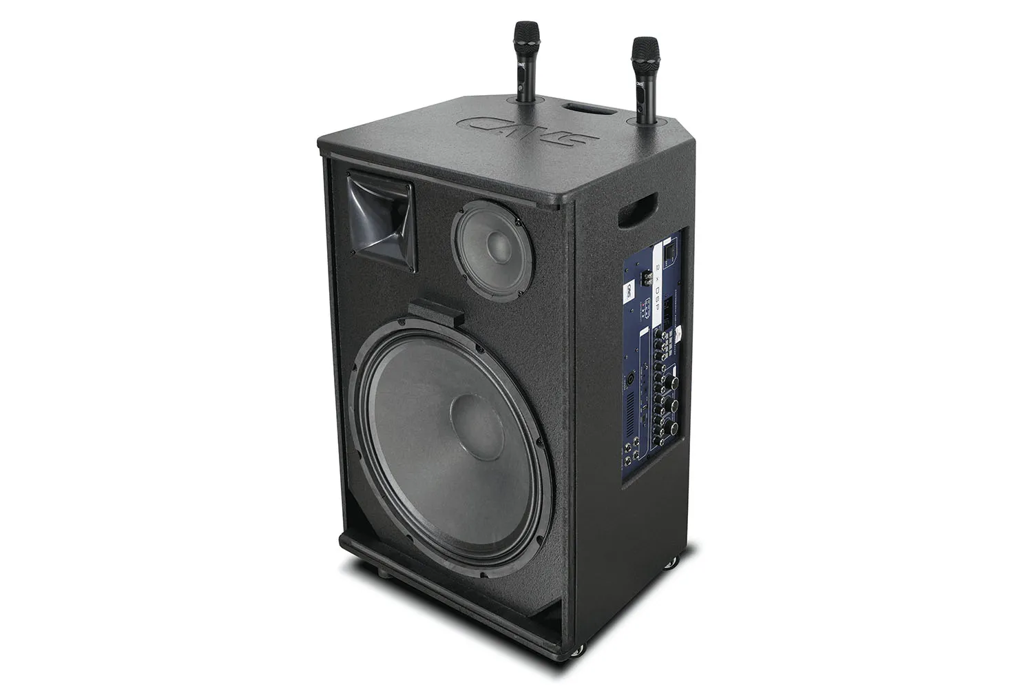 Loa Kéo Di Động CAVS PS15 bass 40cm không lưới nghiêng