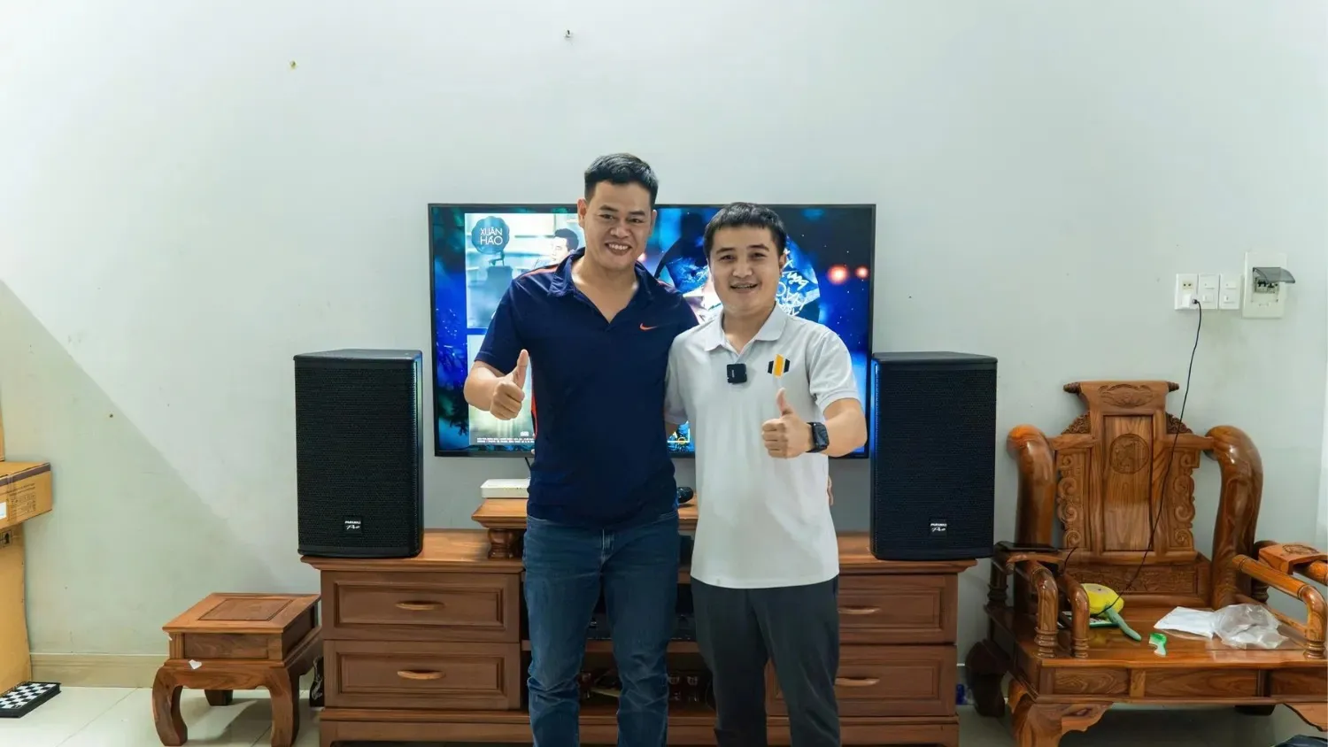 Lắp đặt dàn Karaoke Paramax Pro V30