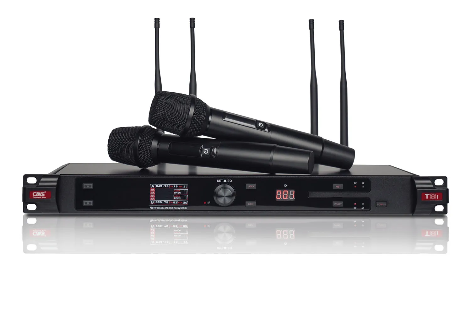 Micro Không Dây CAVS T8i mặt trước