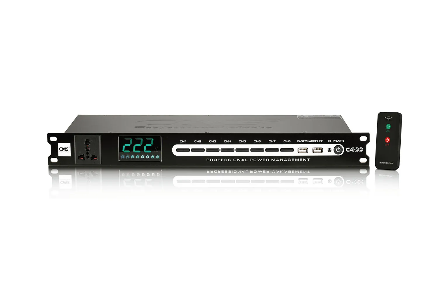 Quản Lý Nguồn CAVS C400 mặt trước