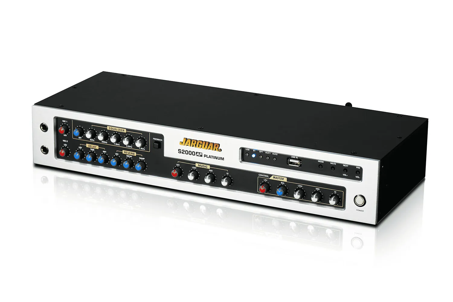 Vang Cơ Jarguar S2000 AF Platinum mặt nghiêng