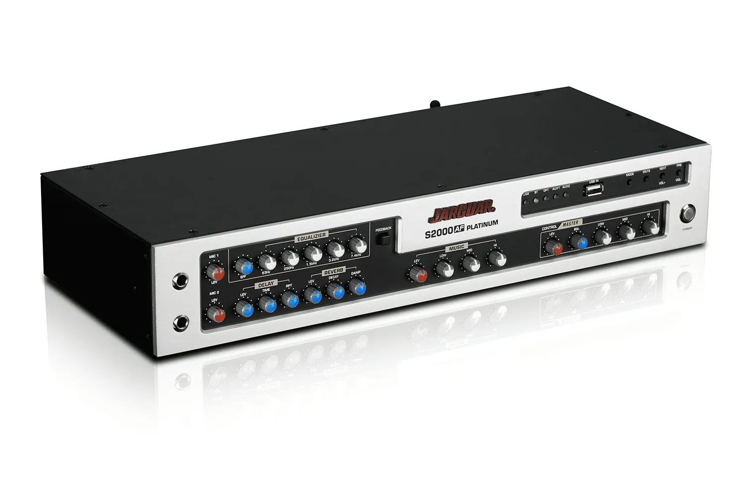 Vang Cơ Jarguar S2000 AF Platinum mặt nghiêng 1