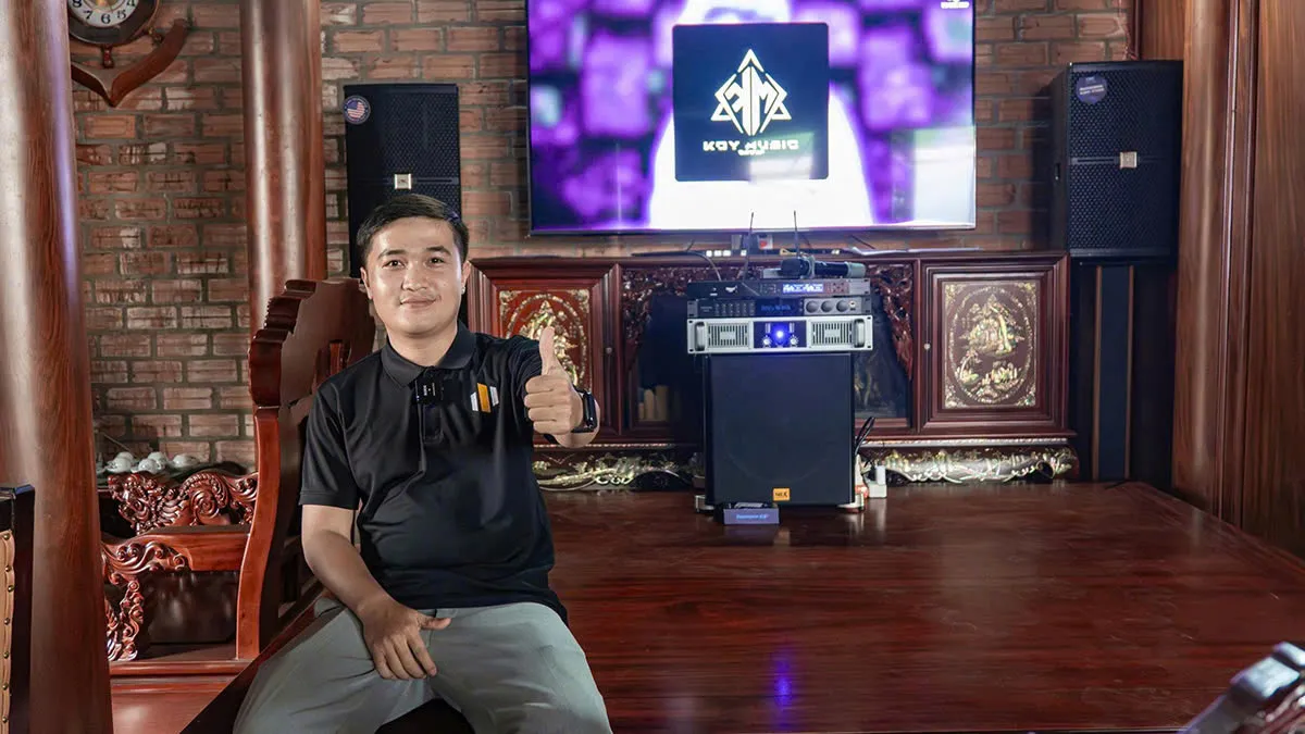 trường thành audio lắp đặt Dàn Karaoke CAVS TT274: (CAVS C12, Vatasa T500, Vatasa KX300, Vatasa VA-2600, Nex 12)