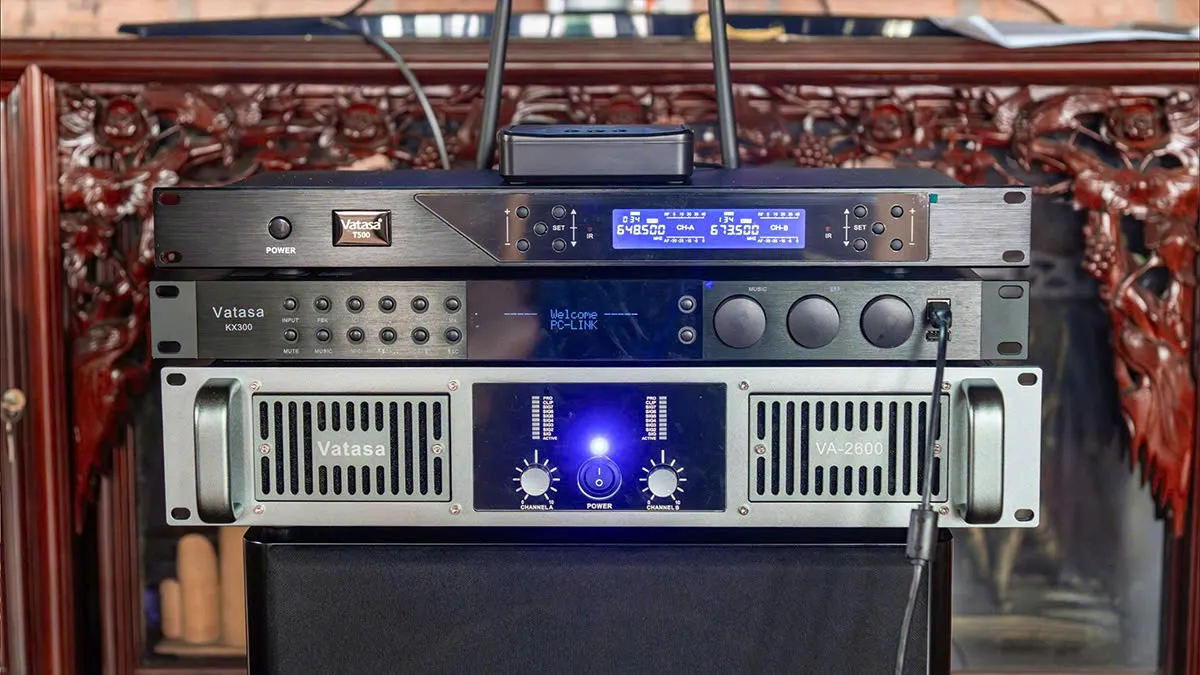 bộ xử lý tín hiệu của Dàn Karaoke CAVS TT274: (CAVS C12, Vatasa T500, Vatasa KX300, Vatasa VA-2600, Nex 12)