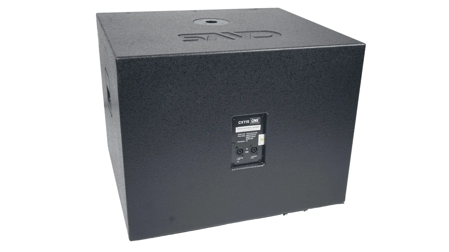 Mặt sau của Loa Sub CAVS CX115