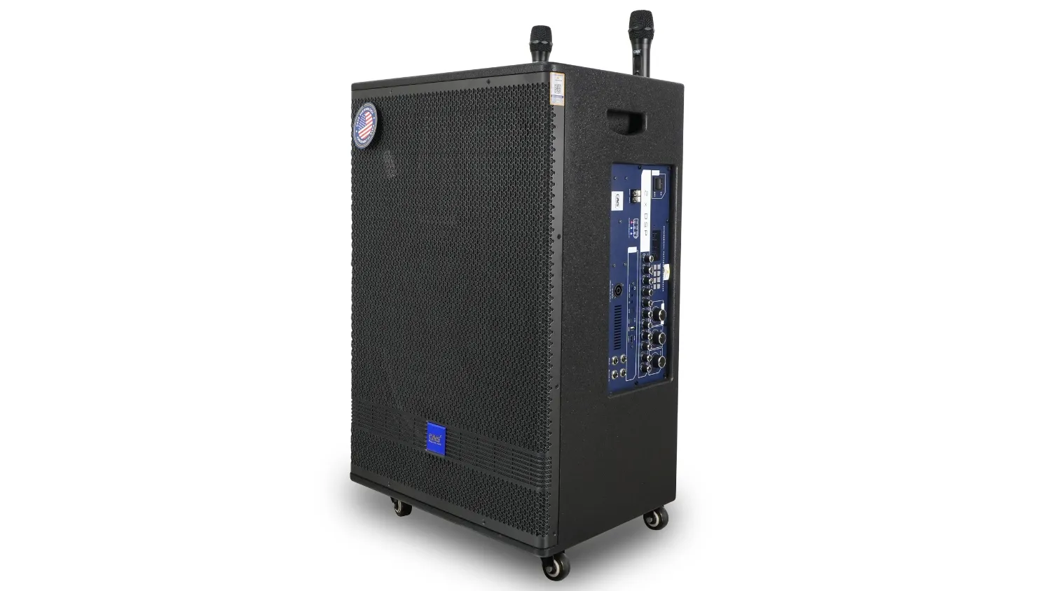 Loa kéo CAVS PS18 mặt nghiêng bảng điều khiển