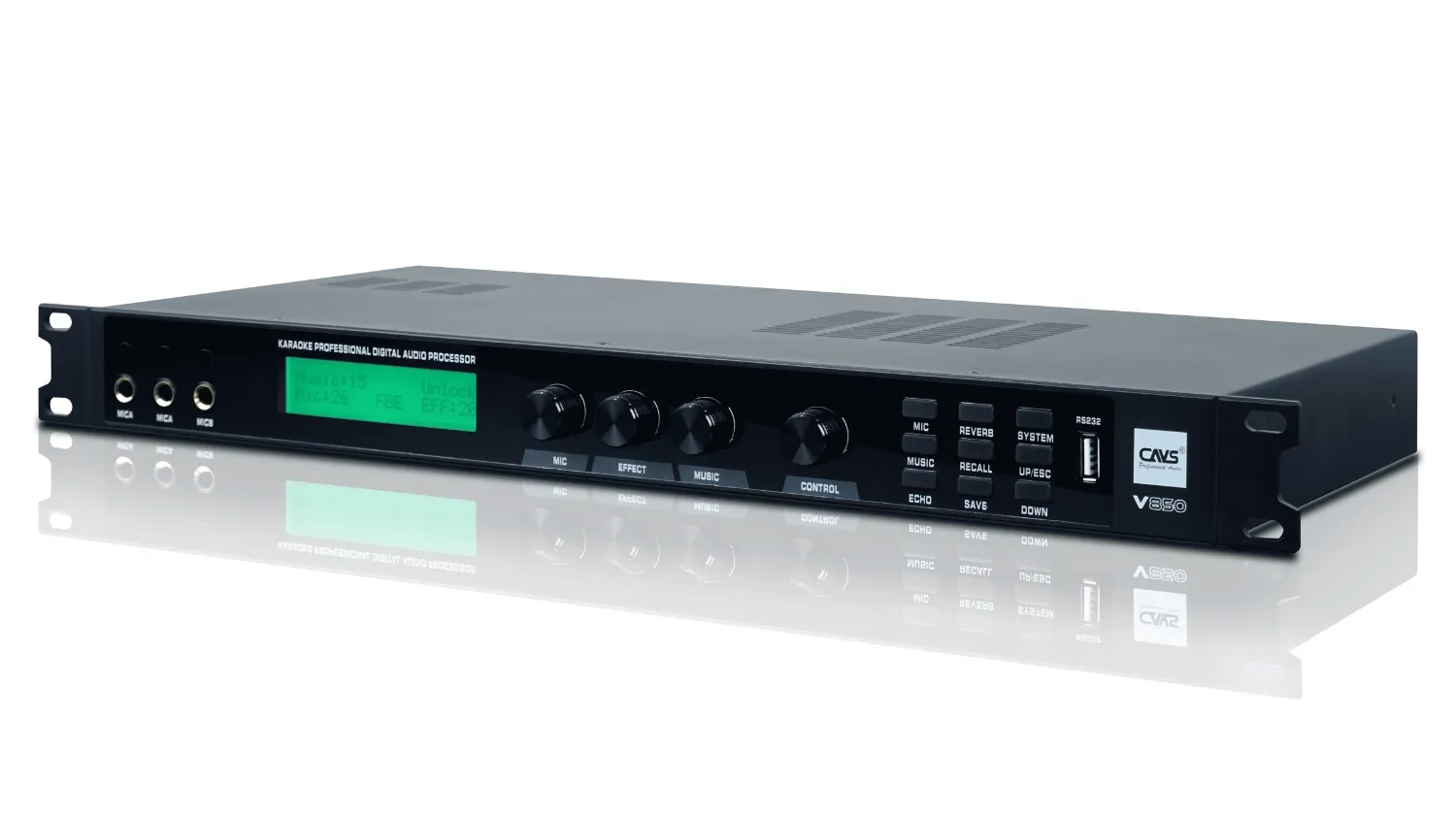 Mặt bên phải của Vang số CAVS V850