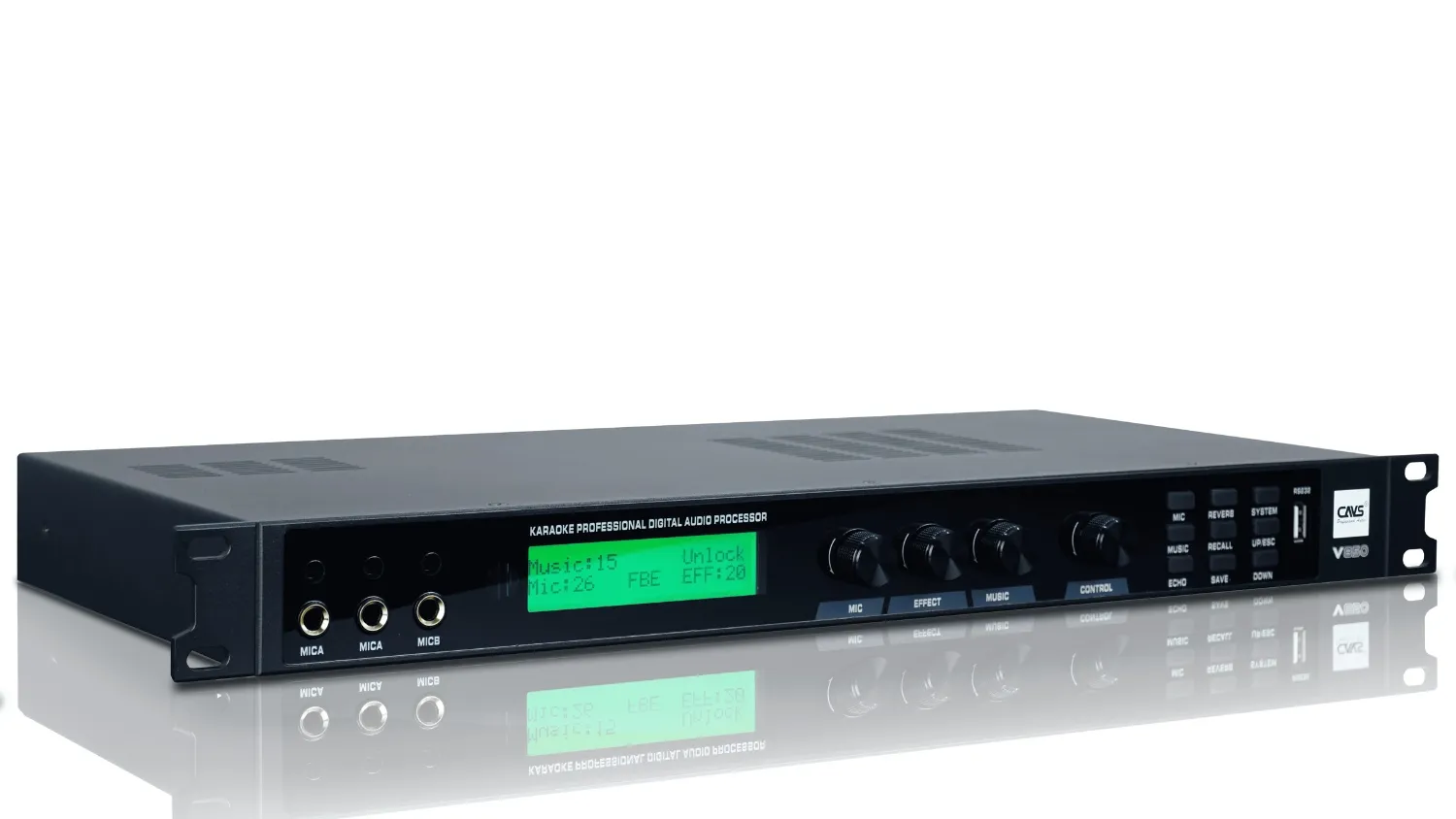 Mặt bên trái của Vang số CAVS V850