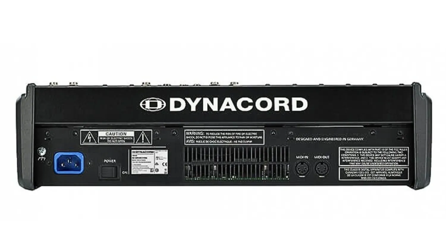 Mặt sau của Mixer Dynacord CMS600