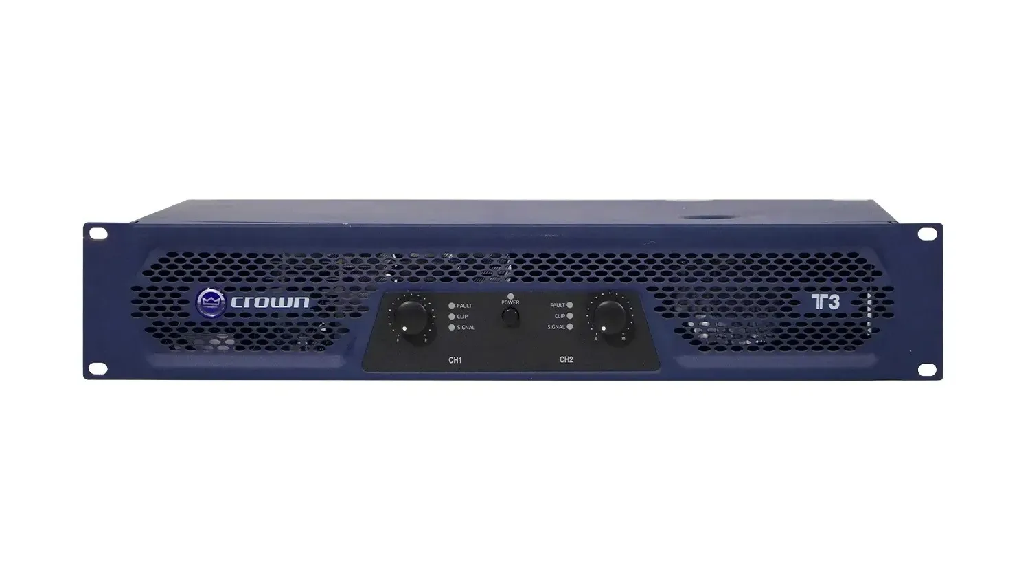 Mặt trước của Cục đẩy công suất Crown T3