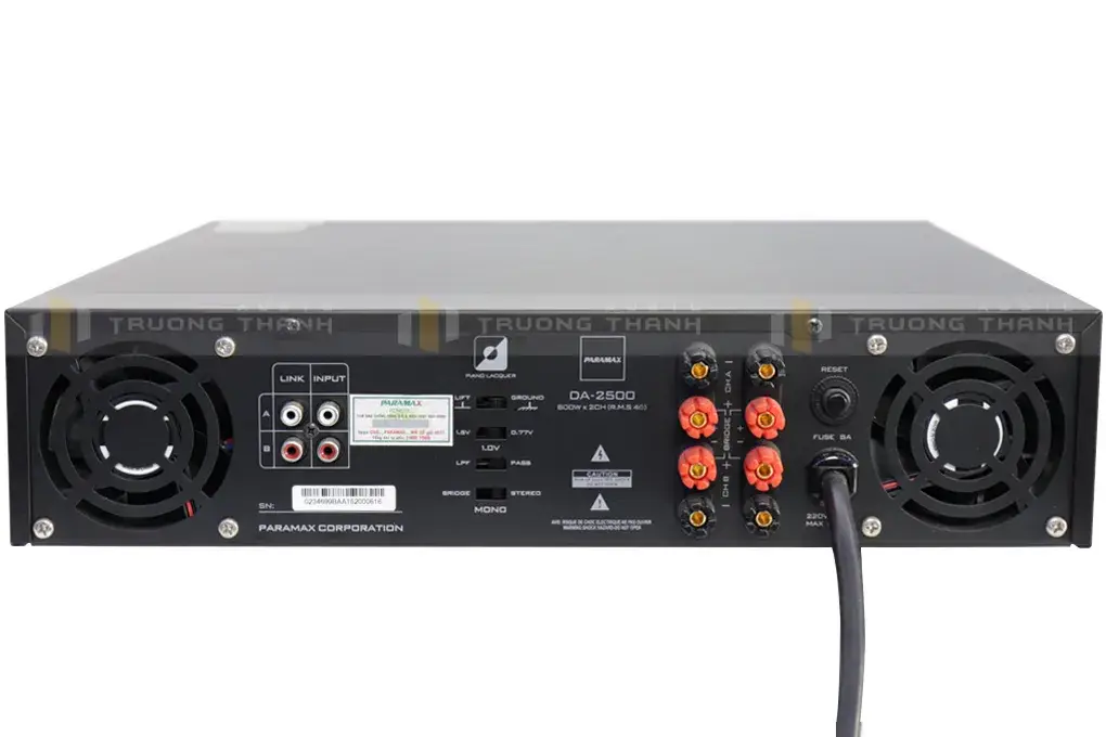 Công suất Paramax DA-2500