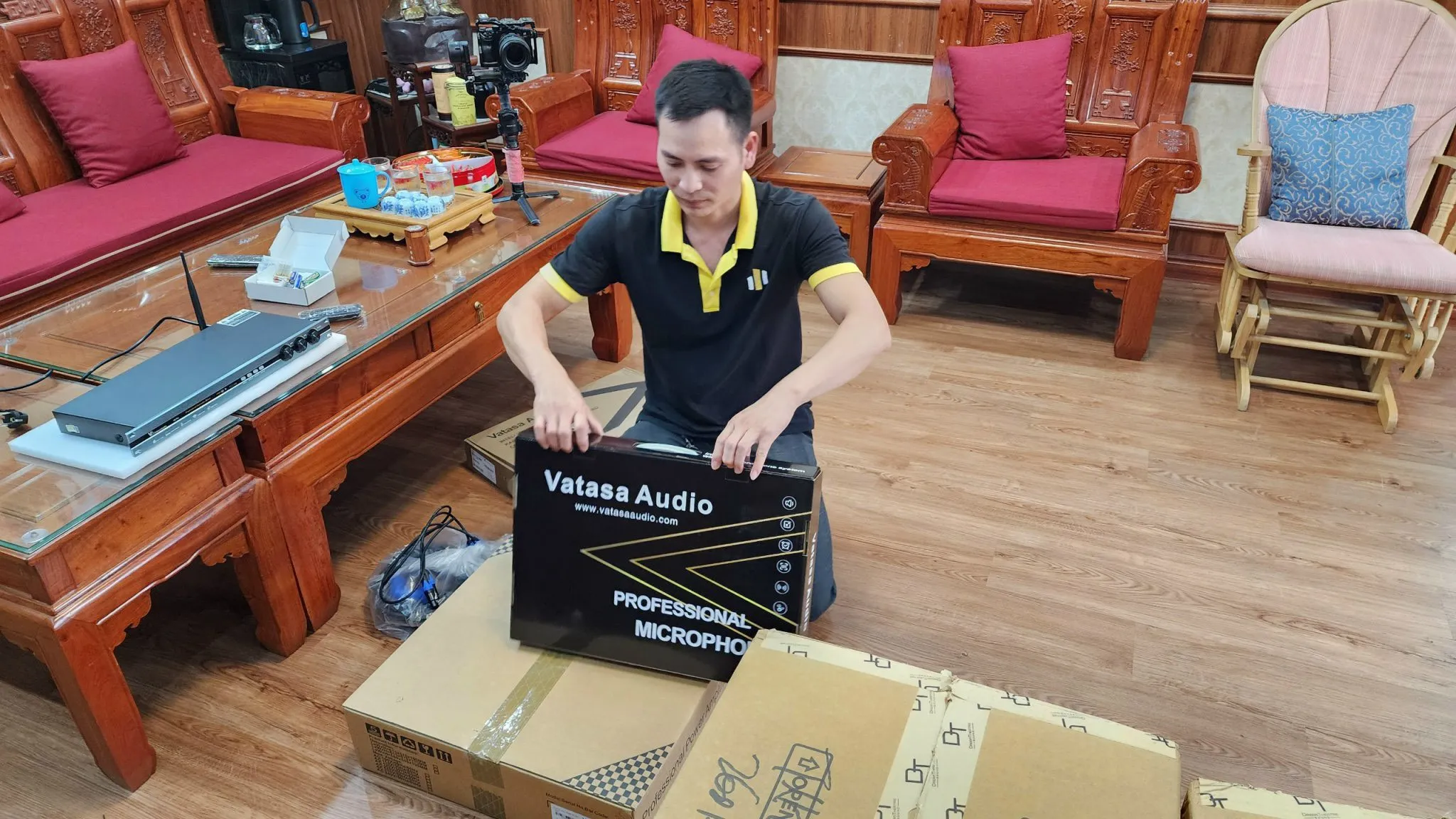Ảnh sản phẩm Dàn karaoke DT TT248: (DT D2000, Vatasa T500, Vatasa V6 Pro, Vatasa VA-2600) 7