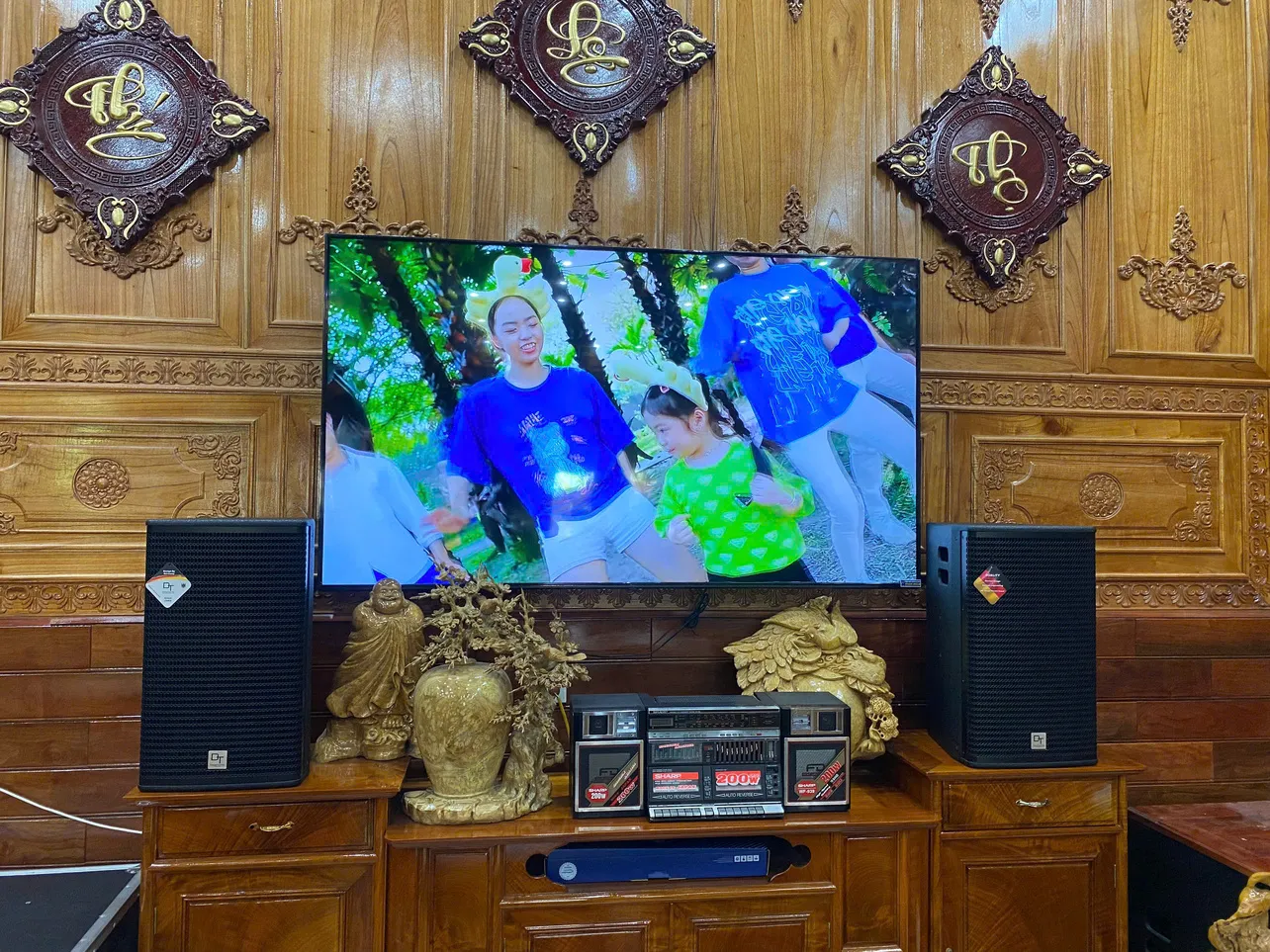 Đôi loa karaoke của Dàn karaoke DT TT358