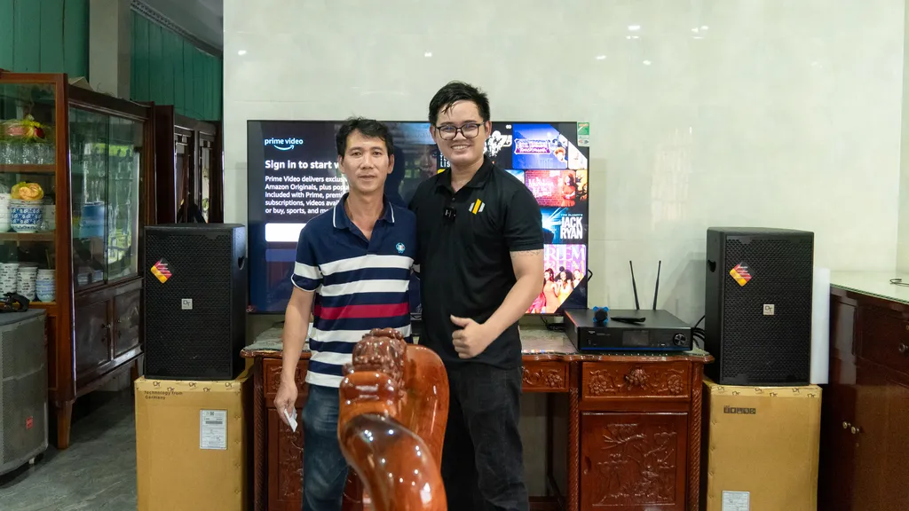 Trường Thành Audio lắp đặt Dàn karaoke DT TT380