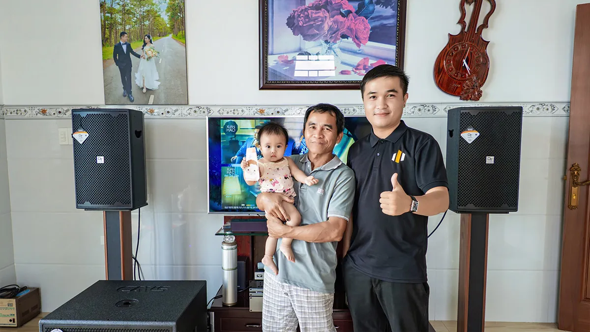 Trường Thành Audio lắp đặt Dàn karaoke DT TT436: (DT D2000, Vatasa T900 New, Vatasa V6 Pro, DT DH-208, CAVS CS115, Vatasa P9 Luxury)