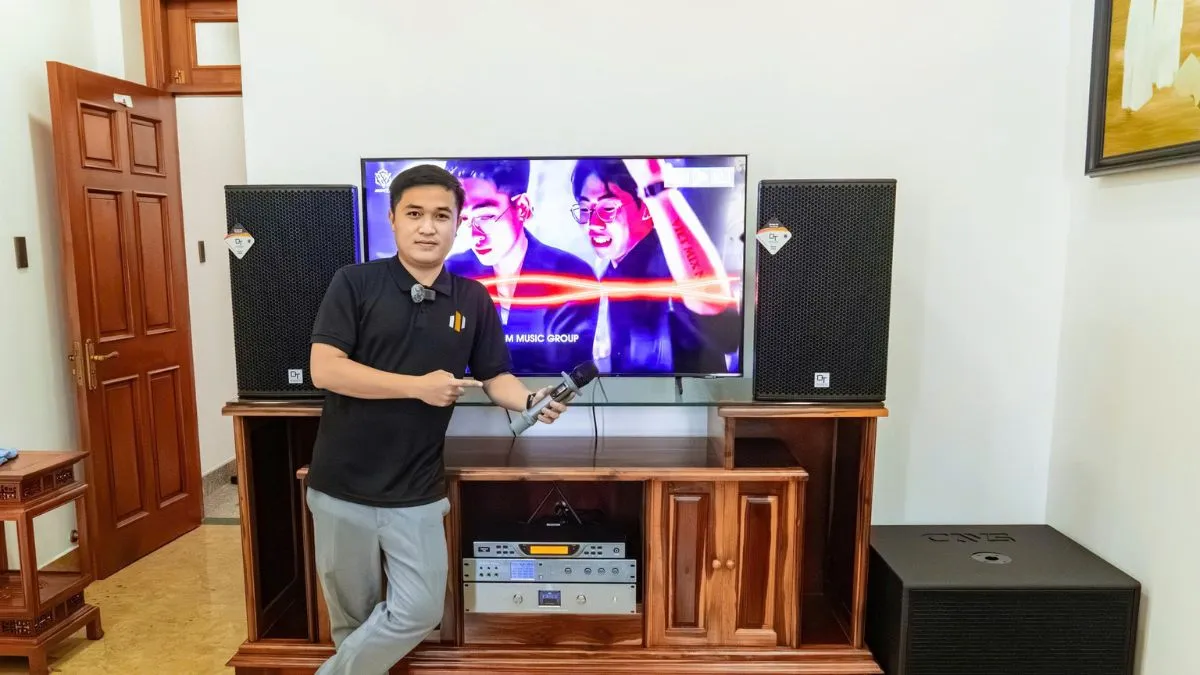 Trường Thành Audio lắp đặt Dàn karaoke DT TT456: (DT Radius-12Pro, Vatasa T900 New, Vatasa V8 Pro, DT DH-206, CAVS CS115)