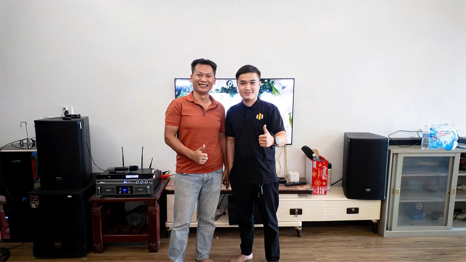 Trường Thành Audio lắp đặt Dàn karaoke Paramax TT327