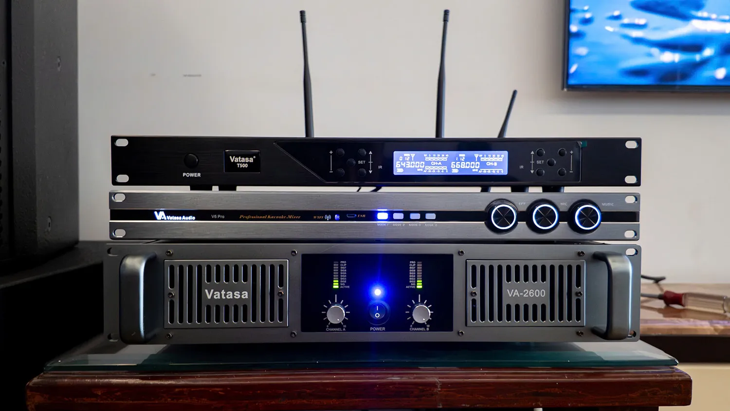 Bộ xử lý tín hiệu của Dàn karaoke Paramax TT327