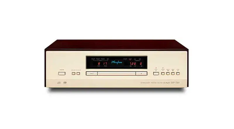 Mặt trước của Đầu CD Accuphase DP720