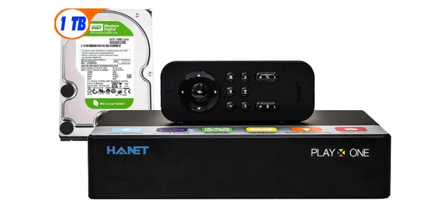 Đầu karaoke Hanet PlayX One 1TB ổ cứng