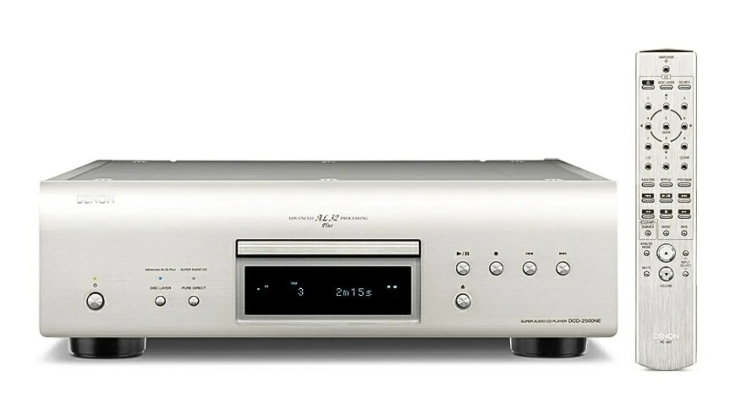 Mặt trước của Đầu Denon DCD-2500NE