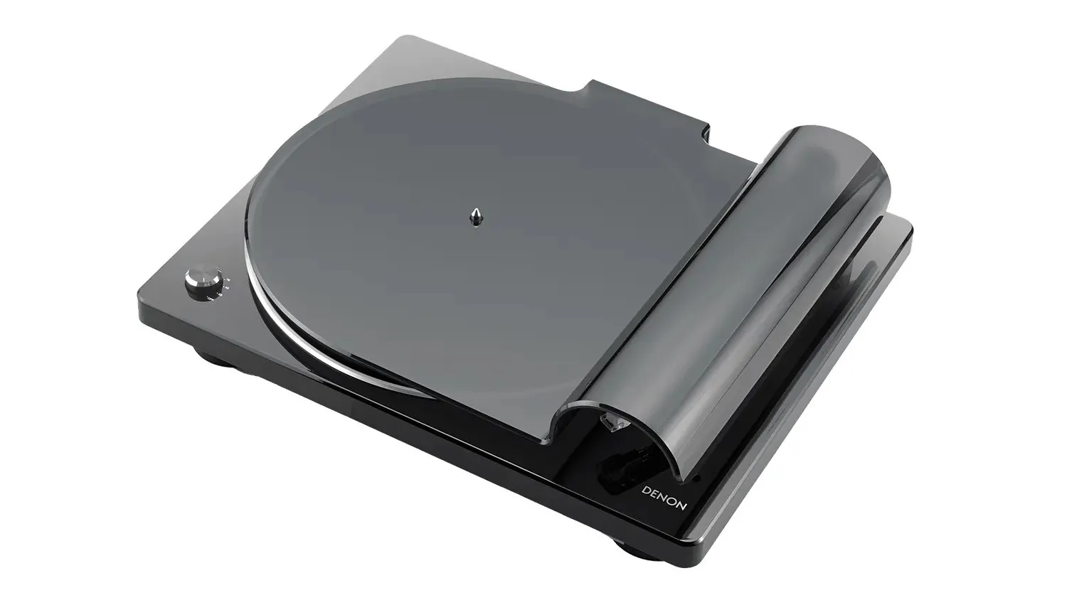 Mặt bên của Đầu đĩa than Denon DP-400 1
