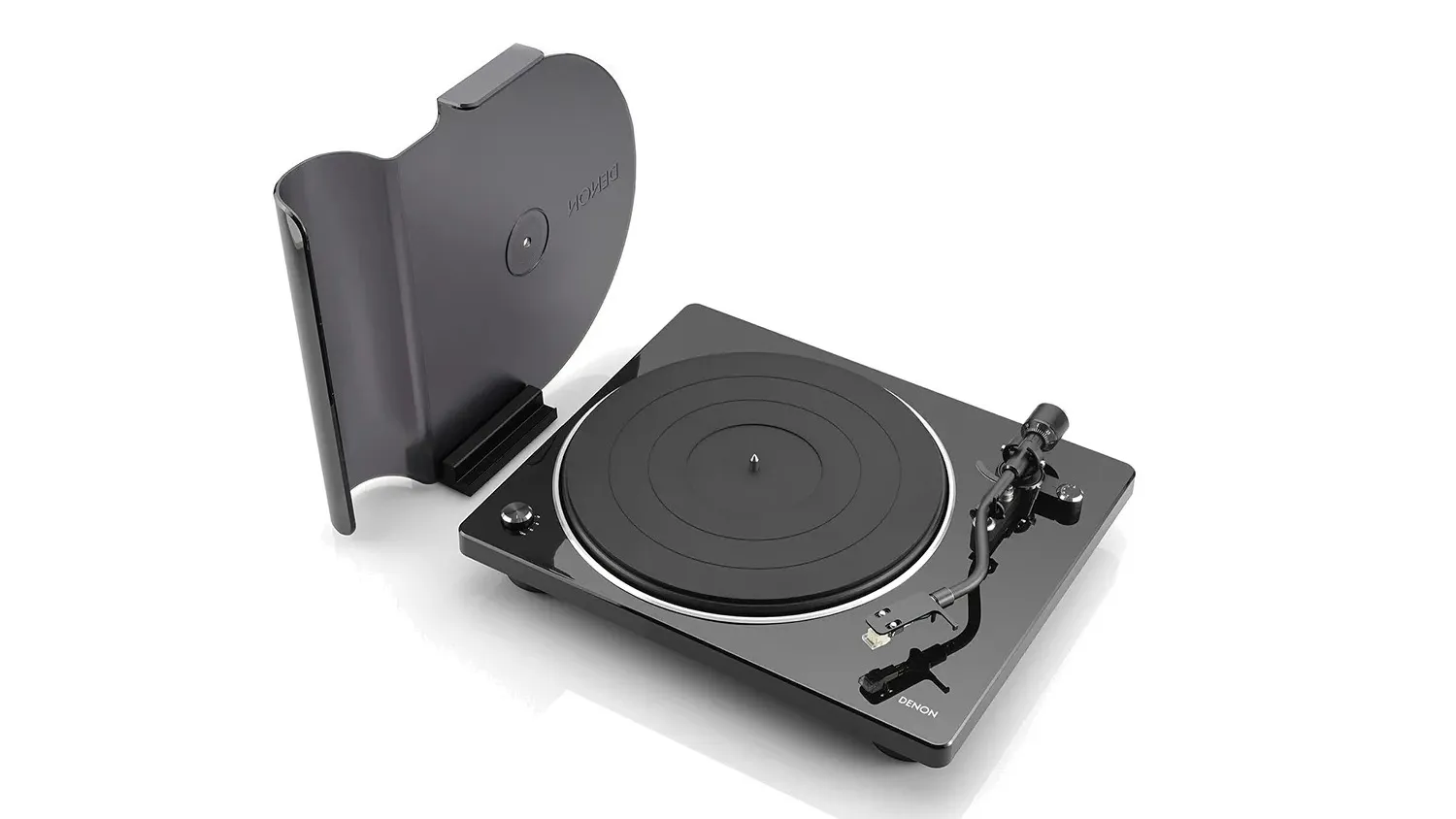 Mặt trước của Đầu đĩa than Denon DP-400
