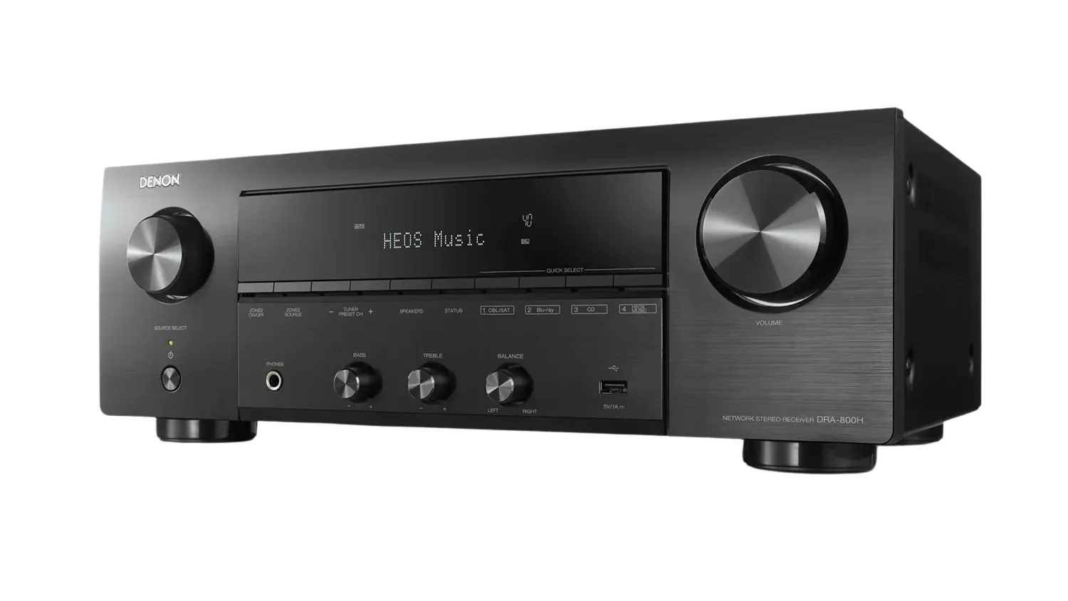 Mặt bên của AMPLY DENON DRA-800H