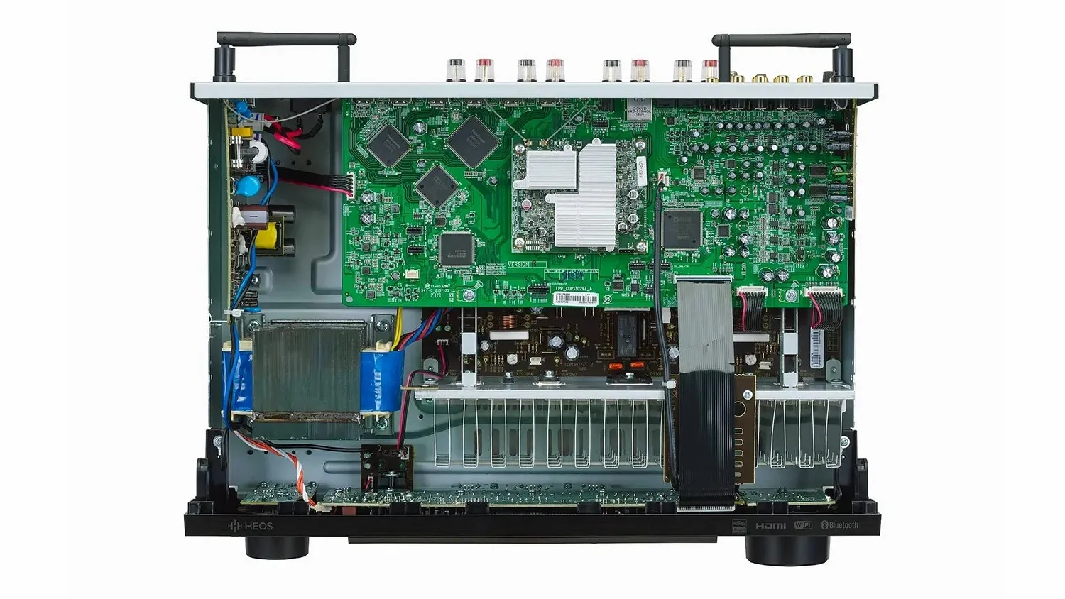 Mặt trong của AMPLY DENON DRA-800H