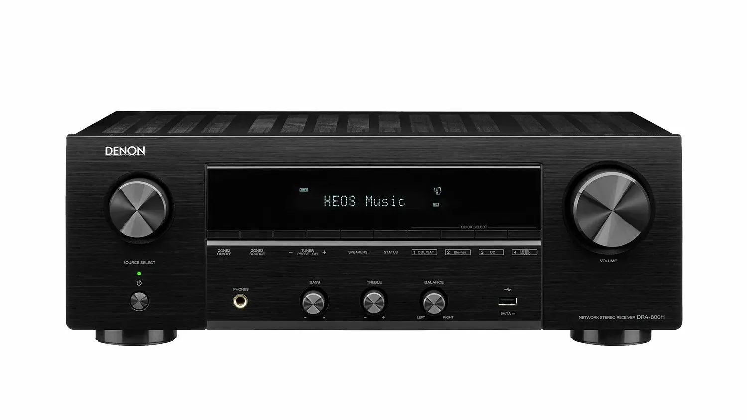 Mặt trước của AMPLY DENON DRA-800H