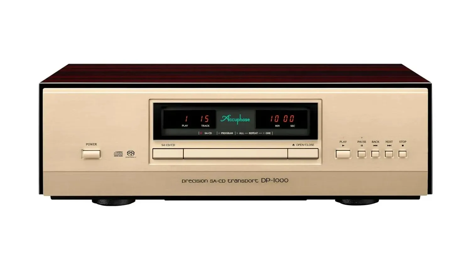 Mặt trước của Accuphase DP-1000